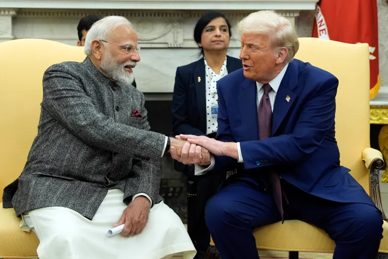 modi nad trump social truth