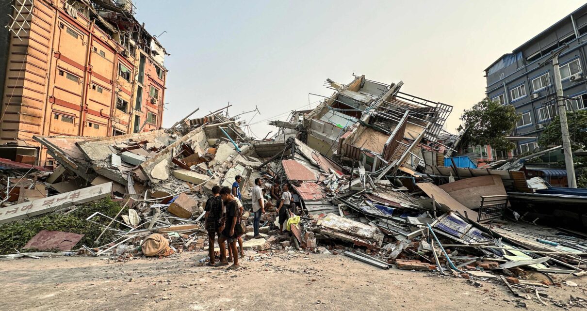 Earthquake Myanmar and Afghanistan