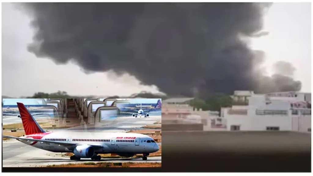 Air India AI171 plane crashes;